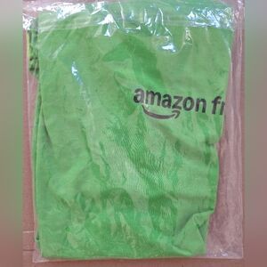 Amazon Fresh Green Logo T-Shirt Size Small New Sealed Employee Uniform Tee